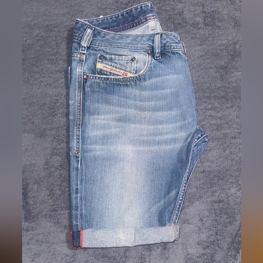 Diesel Men's Blue Jeans Shorts